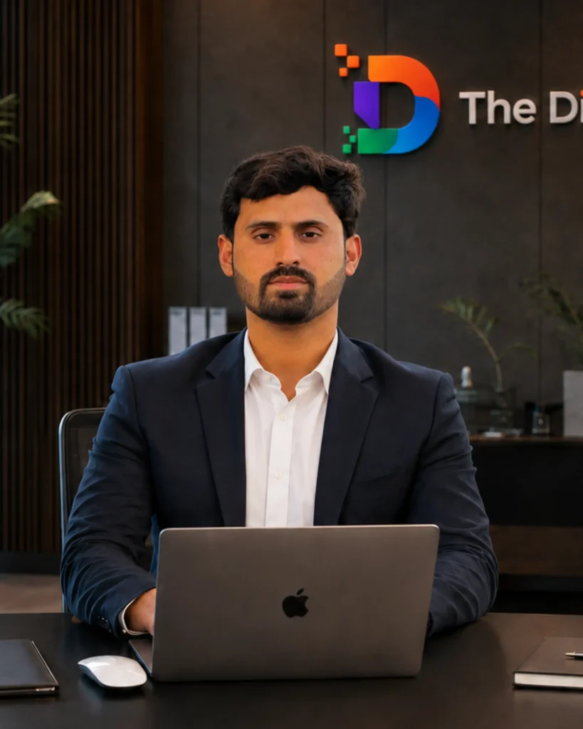 Umair Chaudhry, Founder and CEO of The Digitix, AI video editing agency specializing in AI-generated videos, social media content, and business video marketing.